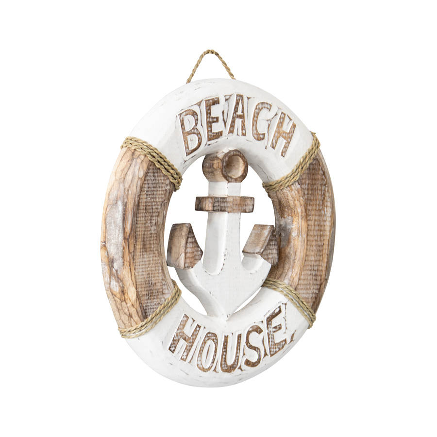 Handmade Beach House Anchor Wallart 