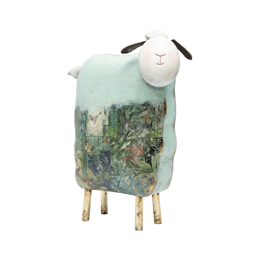 Willow &amp; Silk Nature&#39;s Art Dreamy Sheep Home Decor Ornament