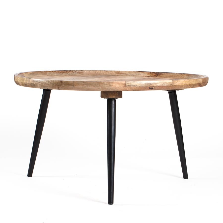 Willow &amp; Silk Metal/Wooden 75x43cm Oslo Trio Coffee/Side Table