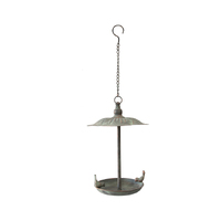 Willow &amp; Silk 66cm Garden Hanging Bird Feeder Green