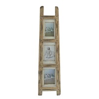 Willow &amp; Silk Handmade 90cm &#39;Ladder&#39; Floor/Wall 4x6/ 5x7 Photo Frames 