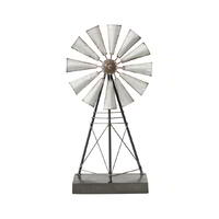 Willow &amp; Silk Decorative Windmill on Base