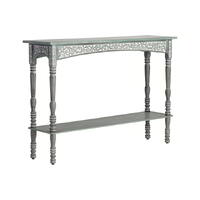 Coastal Carved Console Table