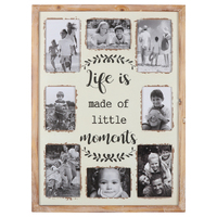 &#39;Happy Place&#39; Photo Gallery Collage Wall Art