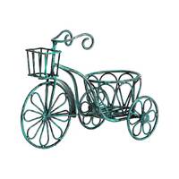 Willow &amp; Silk Metal 25cm Acqa Bicycle Garden Pot/Planter