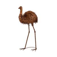 Willow &amp; Silk Emu Garden Ornament