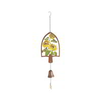 Willow &amp; Silk Sunflowers Hanging Door Chime