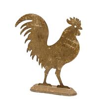 Willow &amp; Silk Metal 32cm Rooster Animal Figurine/Ornament Decor