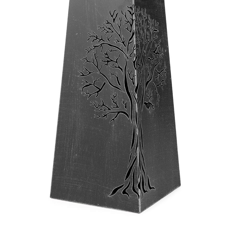 Willow &amp; Silk Set of 2 Nested Lasercut Tree &amp; Birds Design Planters