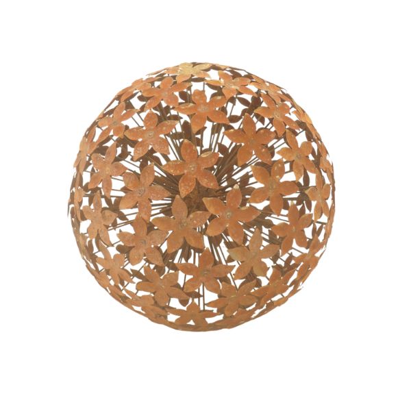 Willow &amp; Silk Med Rust Flower Garnde Décor.33cm