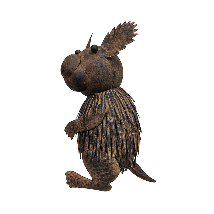 Willow &amp; Silk Metal Cute Rustic Koala Animal Garden Statue 40cm