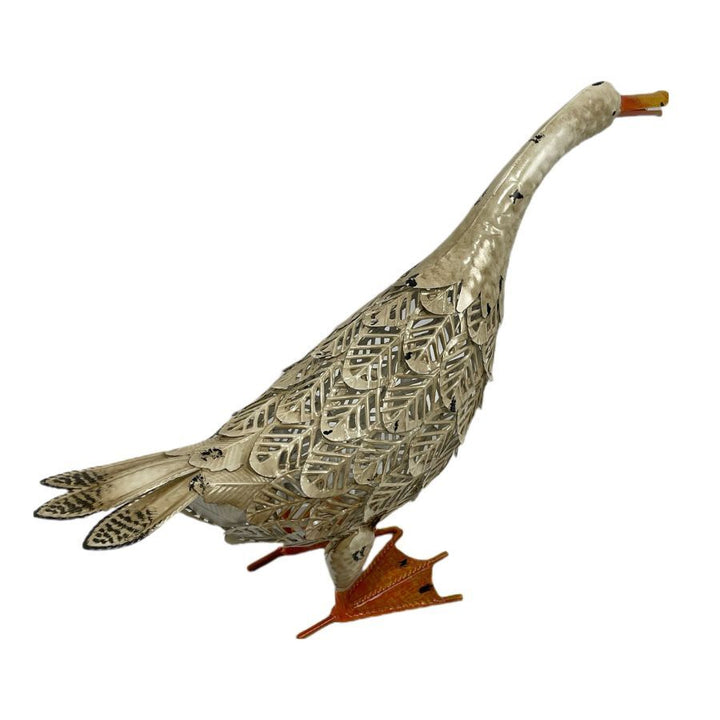 Willow &amp; Silk Stretching Duck Ornament/Decorative Stretch Duck Sculpture