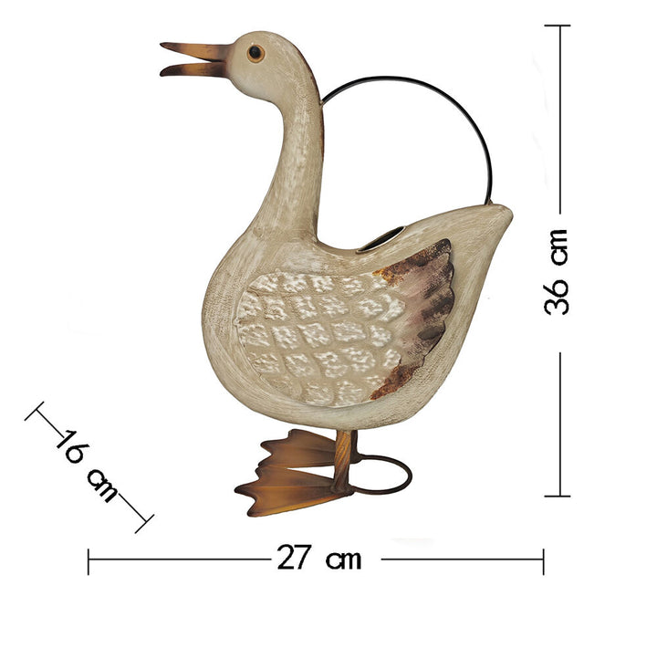 Willow &amp; Silk Decorative Duck Watering Can/AquaDuck Elegance Watering Can