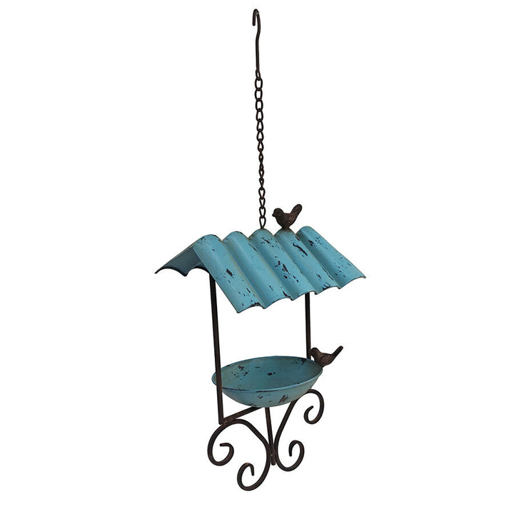 Willow &amp; Silk Corrugated Hanging Birdfeeder/Feathered Retreat Hanging Feeder