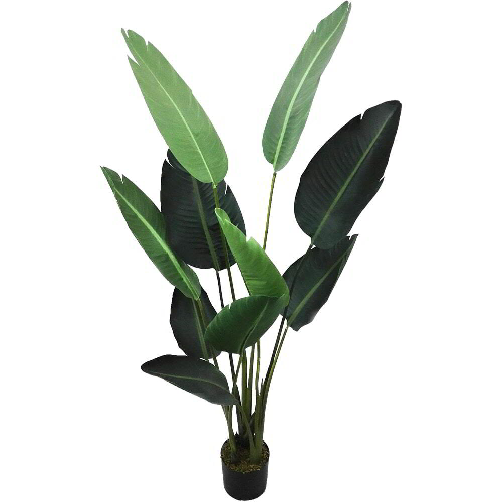 Willow &amp; Silk Artificial Bird of Paradise Tree In Pot