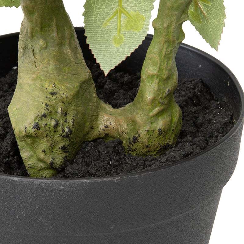 Willow &amp; Silk Artificial Rose Flower Plant In Pot