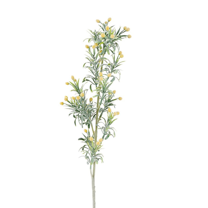 Willow &amp; Silk Pine Cone Single Stem 15x15x75cm
