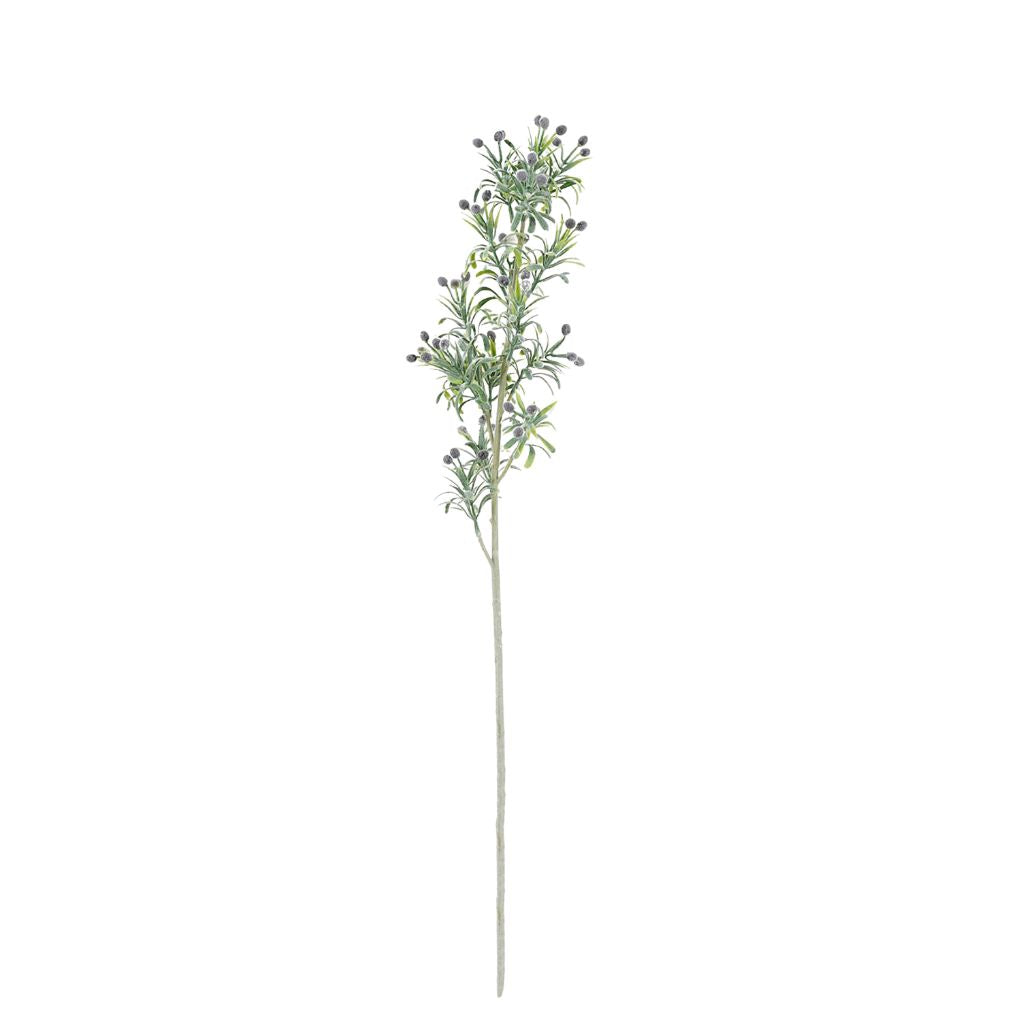 Willow &amp; Silk Pine Cone Single Stem 15x15x75cm