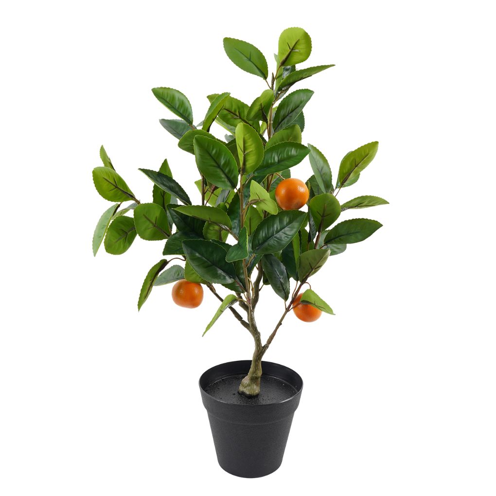 Willow &amp; Silk Orange Tree in PP Pot 32x32x50cm