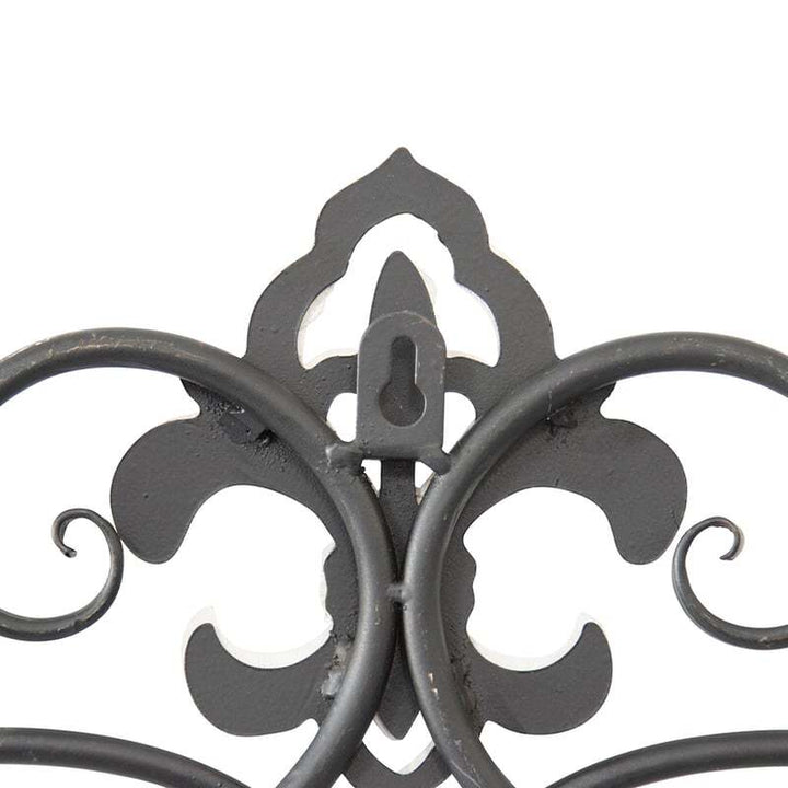 Willow &amp; Silk Fleur Design Moulded Metal Decorative Wall Art