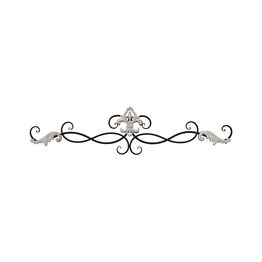 Willow &amp; Silk Fleur Design Moulded Metal Decorative Wall Art