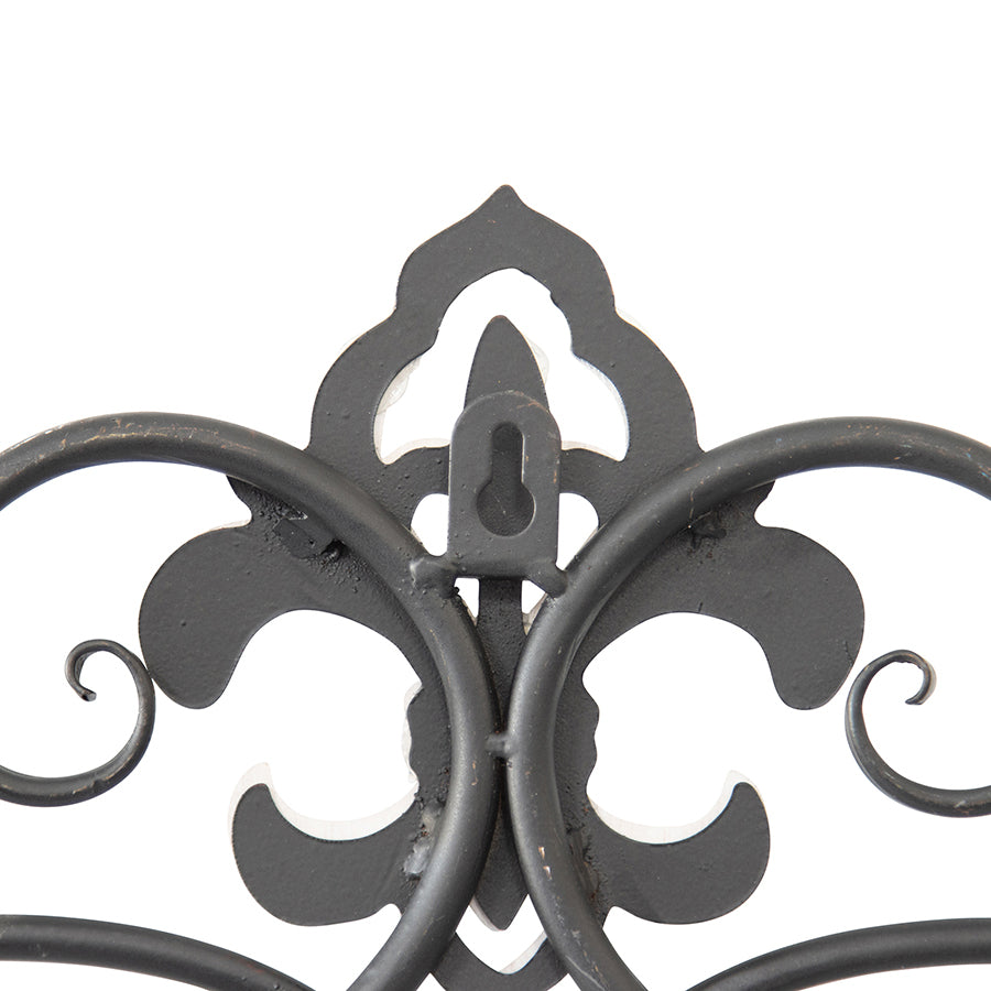 Willow &amp; Silk Fleur Design Moulded Metal Decorative Wall Art