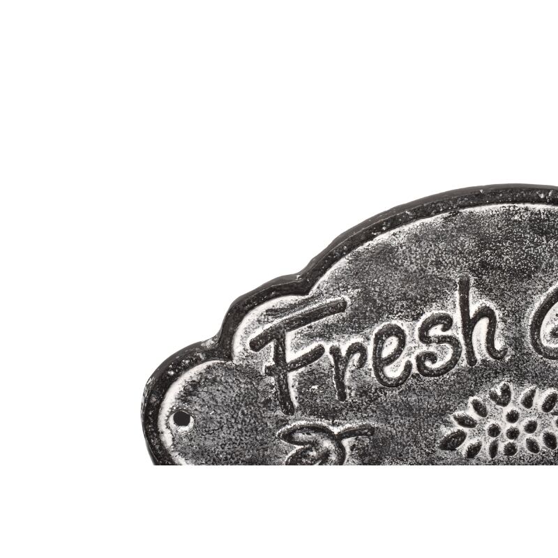Willow &amp; Silk Fresh Garden Flowers Cast Iron Stake 24x0.5x29cm