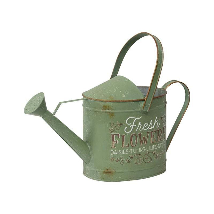 Willow &amp; Silk Green Watering Can 47cm &
