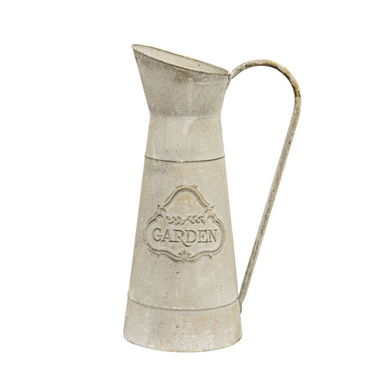 Willow &amp; Silk Rustic 42cm Metal Taupe &