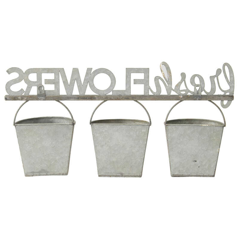 Willow &amp; Silk Metal Pots 51cm &