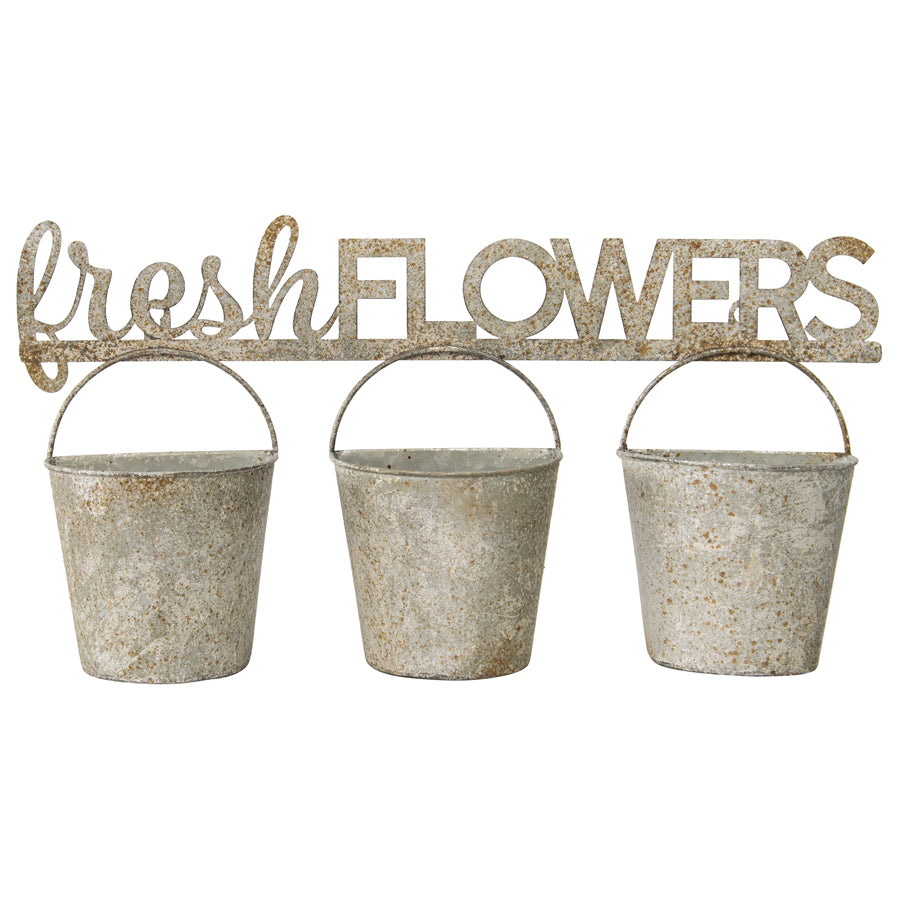 Willow &amp; Silk Metal Pots 51cm &