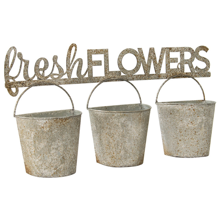 Willow &amp; Silk Metal Pots 51cm &