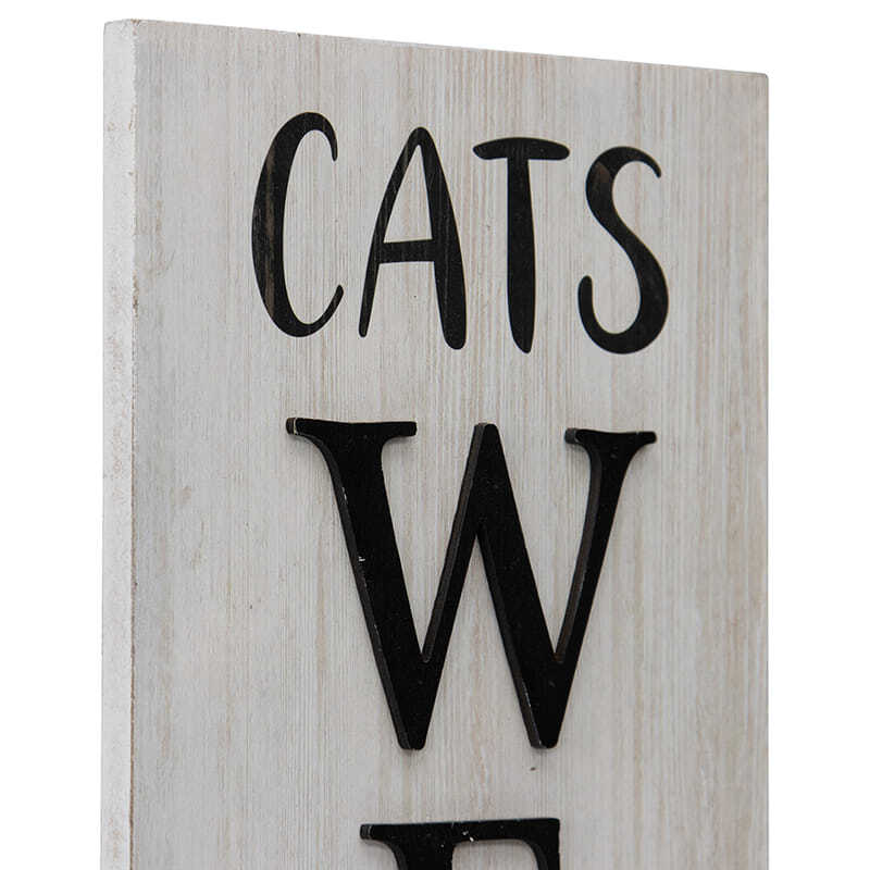 Willow &amp; Silk Wooden Plaque 80cm &