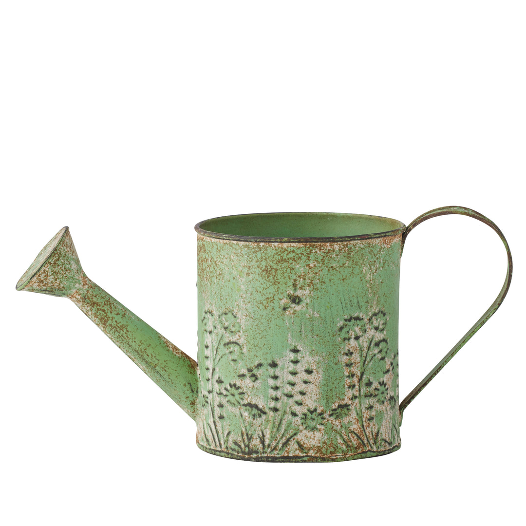 Willow &amp; Silk Green Decorative Watering Can 30x12.5x13.5CM