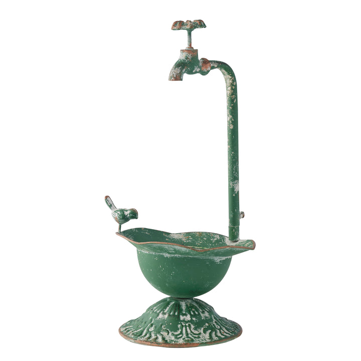 Willow &amp; Silk Bird Feeder with Tap 23.5x23.5x43HCM