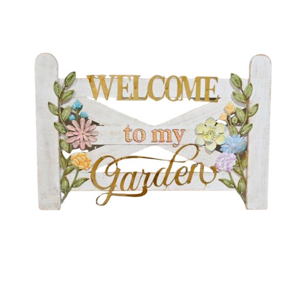 Willow &amp; Silk Welcome to my Garden&