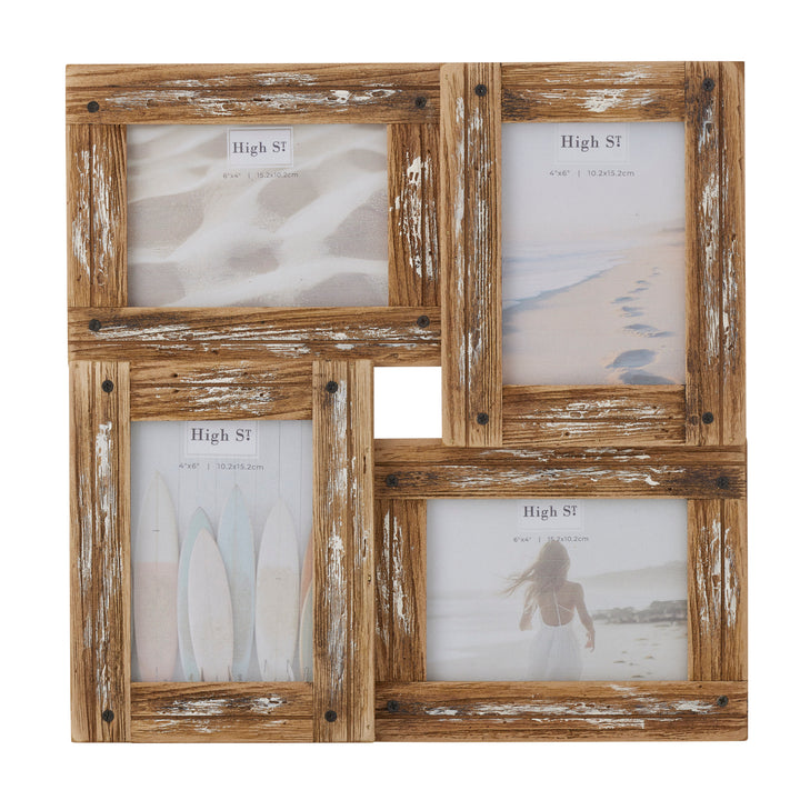 Willow &amp; Silk TILLY 4 PHOTO FRAME 4X6 / 33.8x33.8x2.2CM