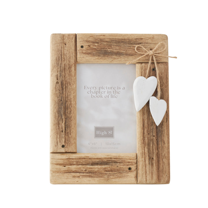 Willow &amp; Silk HONEY HEART PHOTO FRAME 5X7 / 20.8X25.7X2.2CM