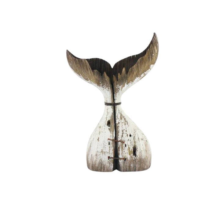 Willow &amp; Silk THE HUDSON WHALE TAIL LRG 23X8.3X34.8CM