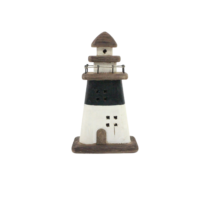 Willow &amp; Silk COASTAL LIGHTHOUSE MED 11X6X19CM