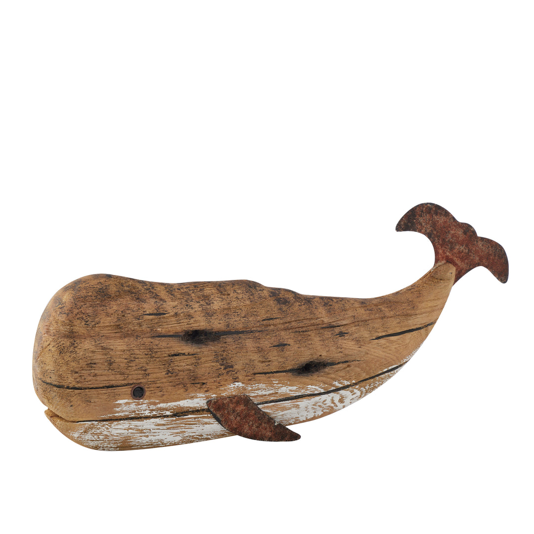 Willow &amp; Silk CARTER THE WHALE MED 32.5x5.5x13CM