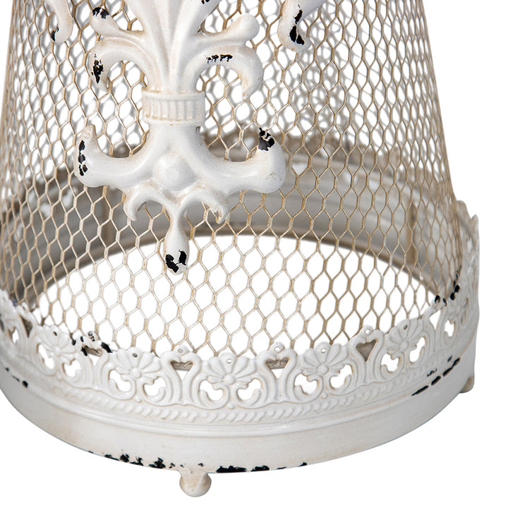 Willow &amp; Silk Set/2 Nested French Country Cloche 23x46/19x40cm