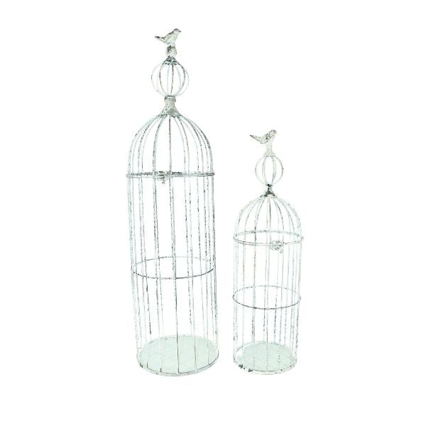 Willow &amp; Silk S/2 Bird Cage L:23x86
S:17x60