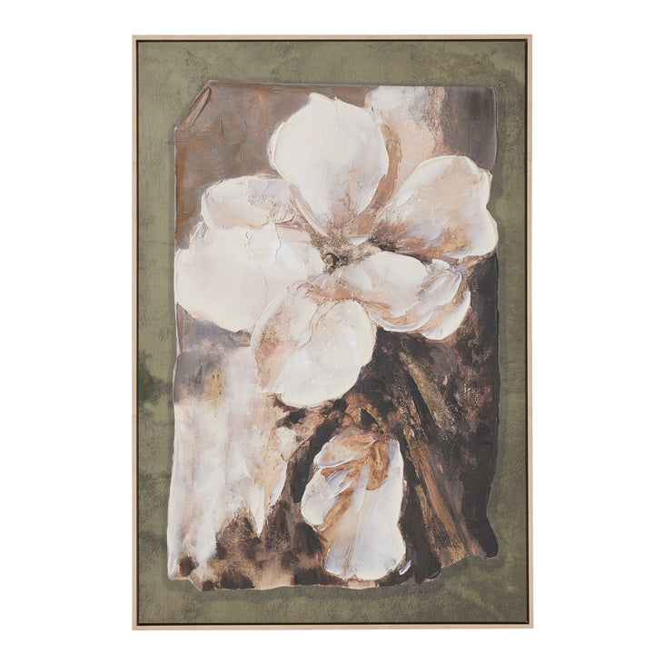 Willow &amp; Silk Moody Abstract Floral Wall Art 82.6*122.6