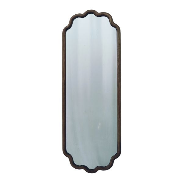 Willow &amp; Silk 110cm Wooden Wall Mirror 40*2.7*110