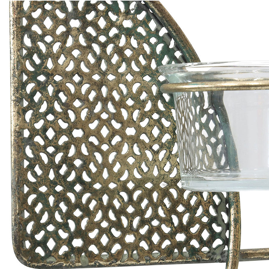 Willow &amp; Silk Abstract Hives Statement 5 Candle Holder