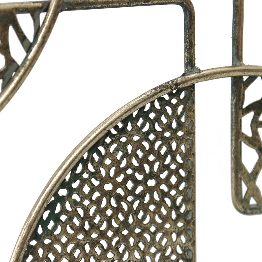 Willow &amp; Silk Abstract Hives Statement 5 Candle Holder
