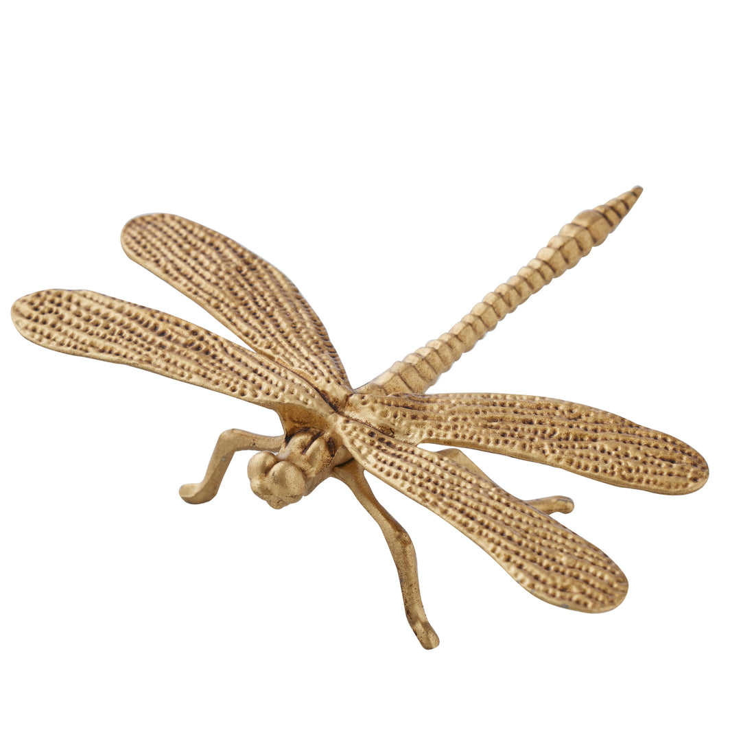 Willow &amp; Silk Dragonfly Sculpture Gold 11.5*9*3