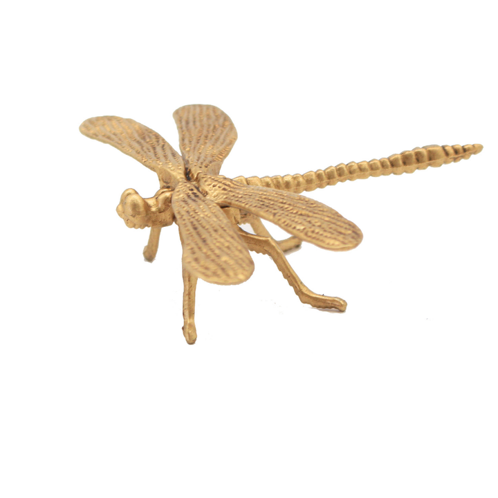 Willow &amp; Silk Dragonfly Sculpture Gold 11.5*9*3