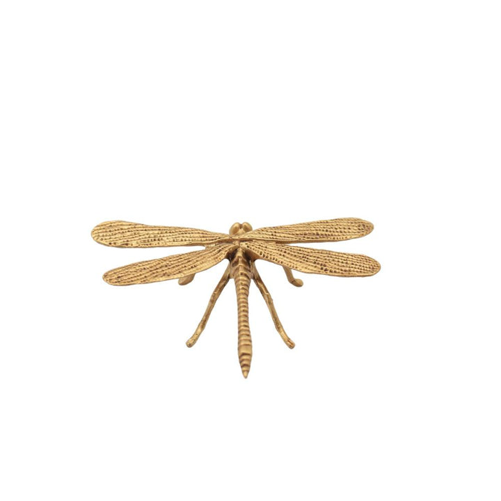 Willow &amp; Silk Dragonfly Sculpture Gold 11.5*9*3